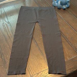 Leggings. Plus sized.  Gray.  Very stretchy.